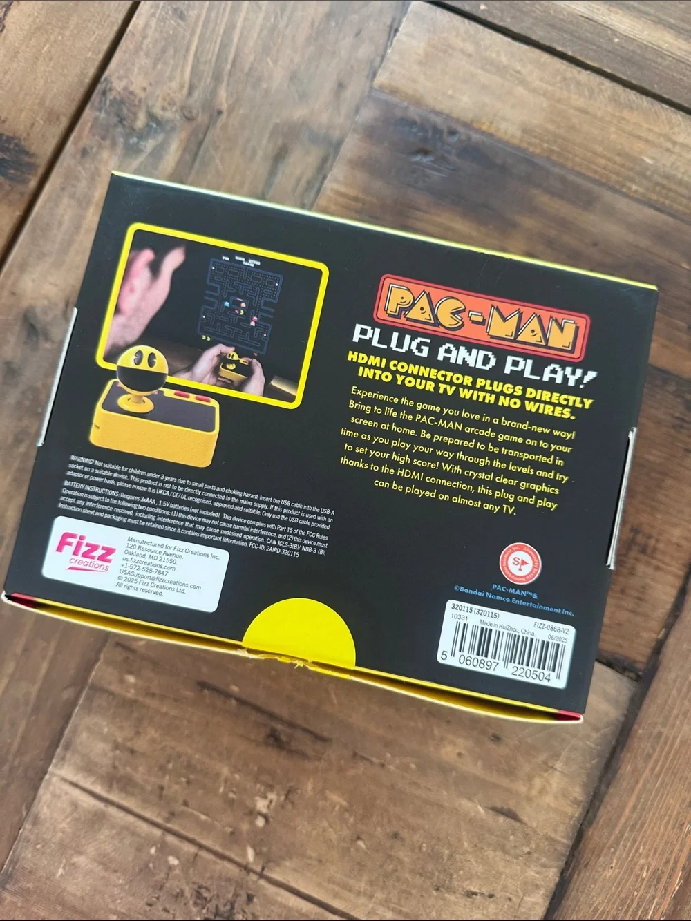 Plug and Play Retro Gaming Console - Yellow